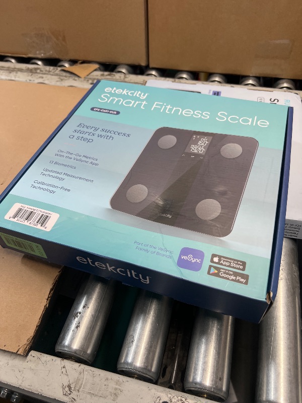 Photo 1 of Etekcity Upgraded Smart Scale for Body Weight, FSA HSA Store Eligible, Bathroom Digital Scale with BMI, Body Fat, Muscle Mass, 13 Metrics with a Large Display, Support Offline Mode and Apps Connection