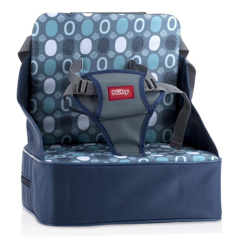 Photo 1 of 
Nuby Easy Go Booster Seat - Travel Booster Seat for Babies and Toddlers - Holds Up To 50 Pounds - 9+ Months - Blue