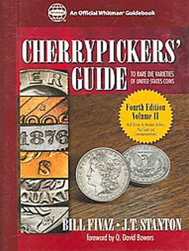 Photo 1 of **BOOK IS STAINED AND DAMAGED**
Cherrypickers' Guide to Rare Die Varieties of United States Coins: Half Dimes Through Dollars, Gold, and Commemoratives (Official Whitman Guidebook)