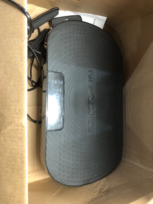 Photo 4 of ***NONREFUNDABLE - NOT FUNCTIONAL - SEE COMMENTS***
FEIERDUN Vibration Plate Exercise Machine, Vibration Plate for Lymphatic Drainage, Power Plate Vibration Platform for Weight Loss, Toning & Wellness-Black