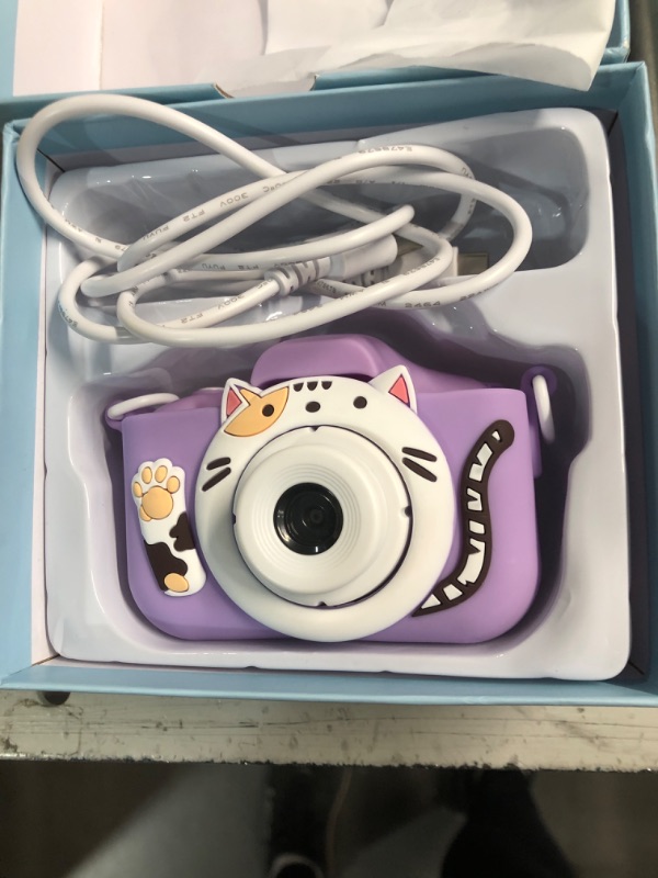 Photo 3 of ***(MISSING PARTS/ SEE NOTES)***
Kids Camera for Girls Boys Christmas Birthday Festival Gift for Kids,Digital Camera for Toddlers Toys for 3 4 5 6 7 8 9 10 11 12 Year Old