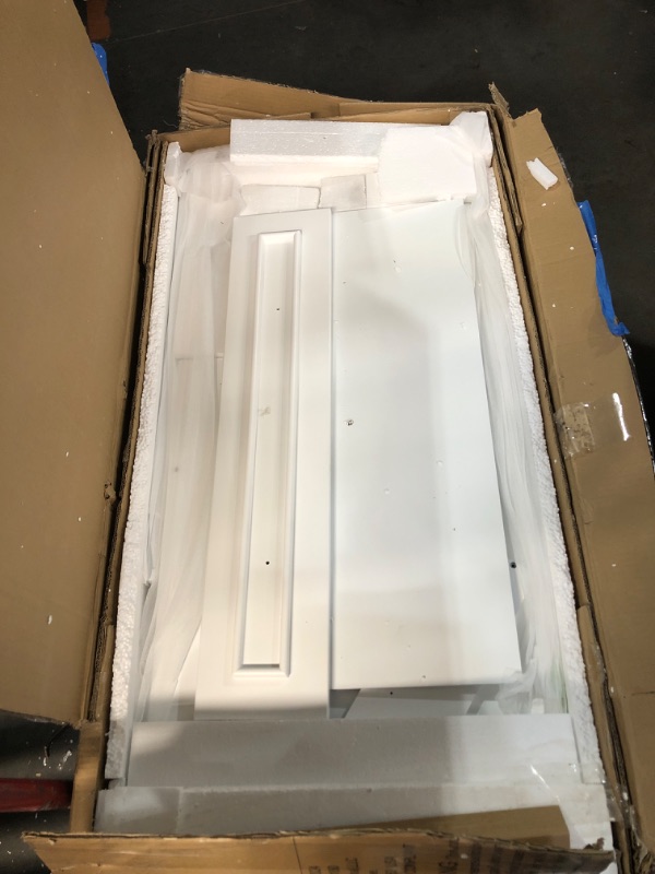 Photo 1 of ***USED - LIKELY MISSING PARTS - UNABLE TO VERIFY FUNCTIONALITY***
30'' Bathroom Vanity with Single Sink Combo, Modern Bathroom Storage Cabinet with 2 Drawers, 1 Pull Down Drawer and 1 Door, Freestanding Bathroom Vanities, Soft Closing, Solid Wood Frame
