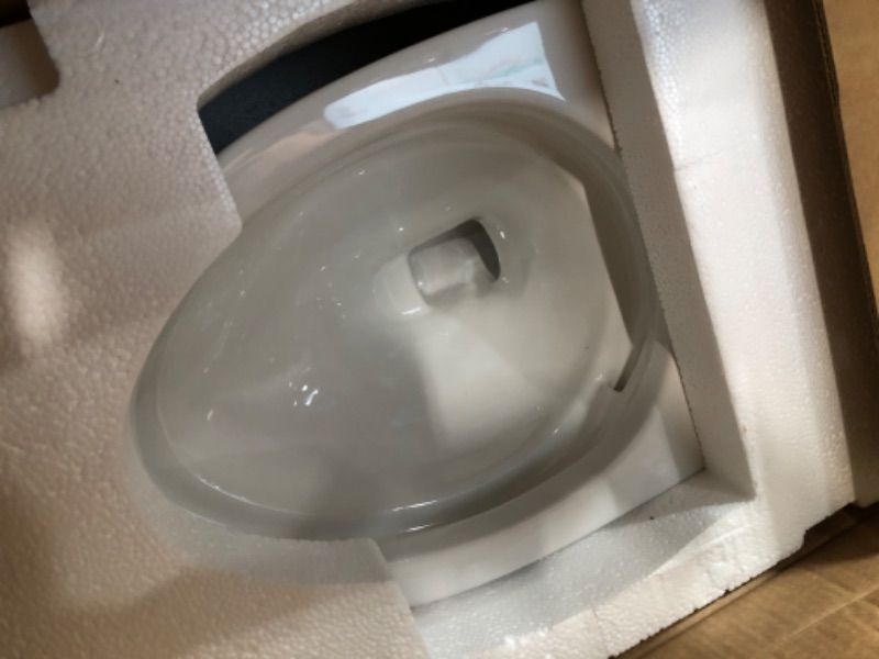 Photo 3 of **COMES WITH BOX 1 AND BOX 2***
TOTO Drake Cotton White 1.6-GPF Single-Flush Toilet Tank