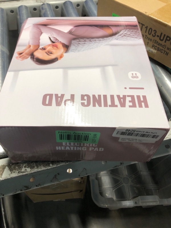 Photo 1 of Full Body Heating Pad 20x40, Extra Large Heating Pad, Electric Moist Heating Pad for Cramps and Neck and Shoulders and Back Pain Relief, Auto Shut Off, Dark Grey, Christmas Gifts for Women Men