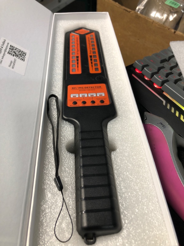 Photo 1 of KEULGOUL Camera Detector Camera Finder Bug Detector Listening Devices,Magnetic Tracker Scanner for Hotels Car Office Home Travel Protect Your Privacy