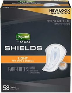 Photo 1 of *** FACTORY SEAL******NONREFUNABLE***Depend Shields for Men Light Bladder Control Pad, 58 count