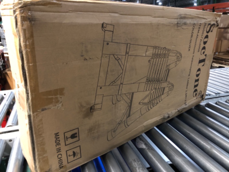 Photo 4 of *** FACTORY SEAL***Telescoping Ladder A Frame