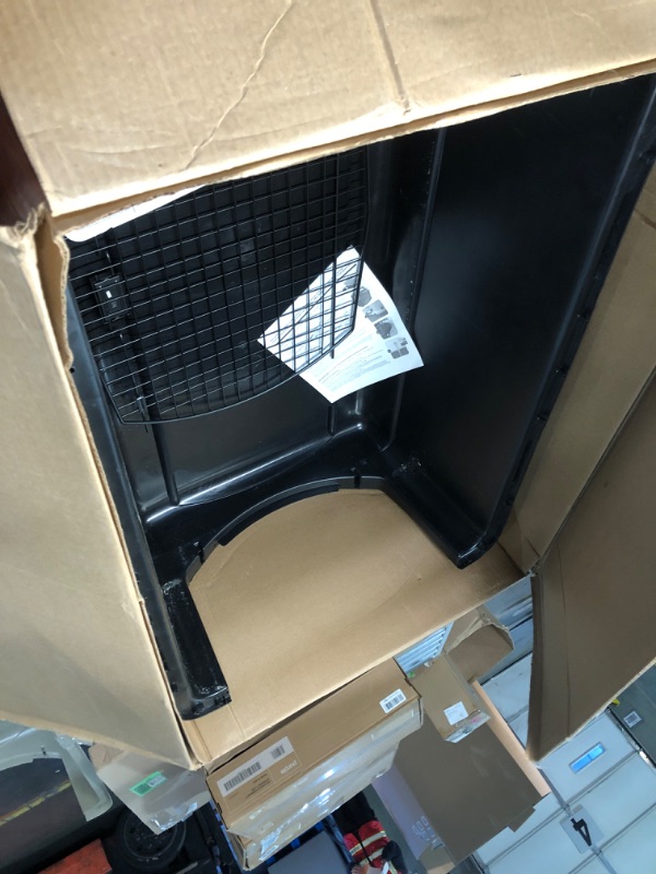 Photo 4 of ***DAMAGED - TOP HALF CRACKED - SEE PICTURES***
Petmate Vari Dog Kennel 40", Taupe & Black, Portable Dog Crate for Pets 70-90lbs, Made in USA