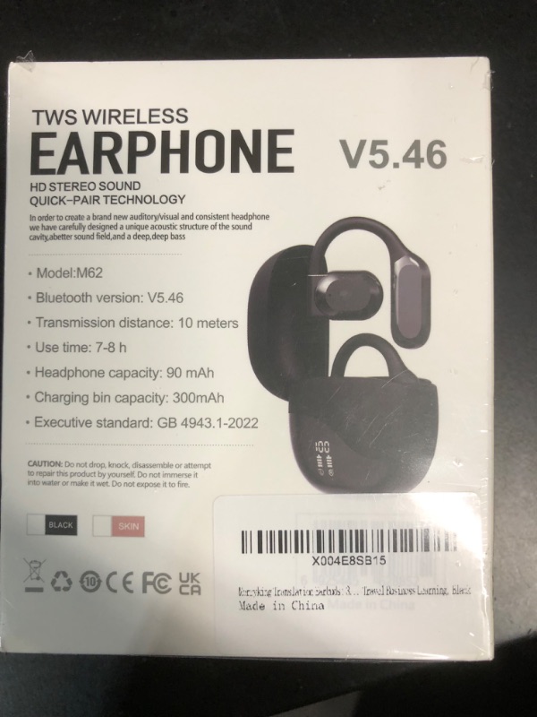 Photo 2 of ***FACTORY SEALED***Translator Earbuds: 3-in-1 Language Translation Device 144 Languages & Accents Translation in Real Time, 8 Offline Language Translation Packs Ideal for Travel, Black