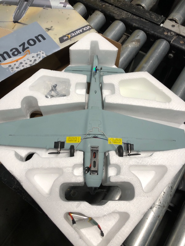 Photo 1 of VOLANTEXRC RC Plane 3 Channel Remote Control Airplane Fighter Toys, 2.4GHz 6-axis Gyro Stabilizer RTF Glider Aircraft Plane, Easy to Fly for Adults Kids Beginners Boys (BF109)