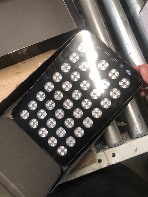 Photo 1 of INTEO Red Light Therapy for Face and Body, Portable Red Light Therapy with Protective Goggles, 850nm Infrared Red Light Therapy with 6 Modes