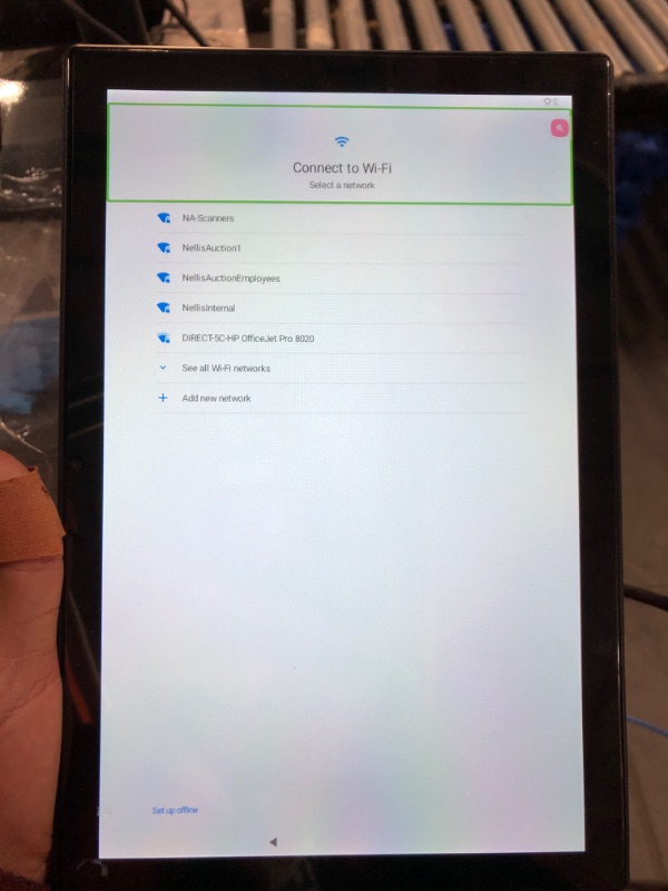 Photo 1 of ***HORIZONATL LINES NOTICABLE ON SCREEN***Latest 2024 Android 13 Tablet, 128GB+16(8+8 Expand)GB/512GB Expandable, Octa-Core Tablet with 5G WiFi, 8000mAh Battery, 10.1 inch Tablet with 21MP Camera, Tablet with Keyboard, Bluetooth, Mouse, Case.