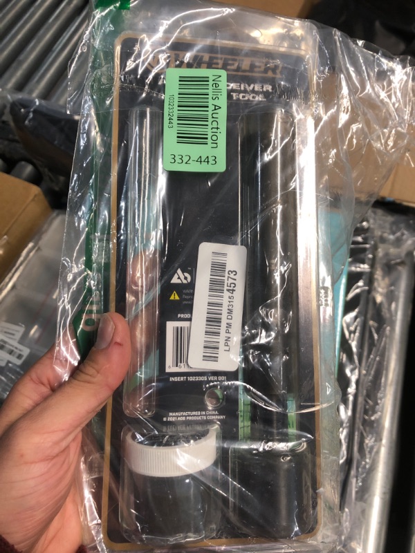 Photo 1 of Wheeler Engineering Receiver Lapping Tool with Steel Lapping Bar and 220 Grit for Gunsmithing, Barrel Installation, and Accuracy