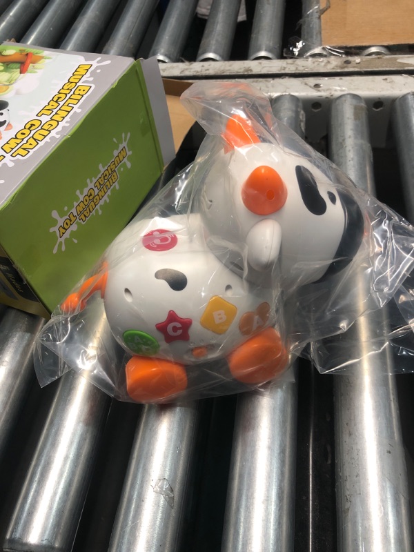 Photo 2 of (READ FULL POST) Baby Toy 6-12-18 Month Old, Bilingual Musical Cow, Educational Toys for 1+ Year Old Girl Boy, Infant Toys for 6 7 8 9 10 Month Old Developmental, First Christmas 1st Birthday Gift for 1 Year Old