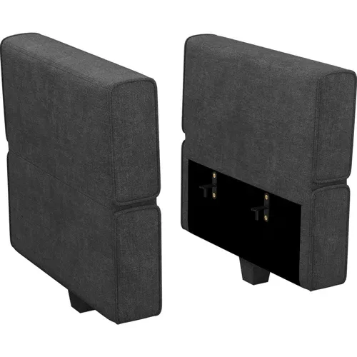 Photo 1 of ***stock photo for reference*** Velvet & Terry Fabric Adjustable 2 Arms, Armrest Backrest for Modular Sofa