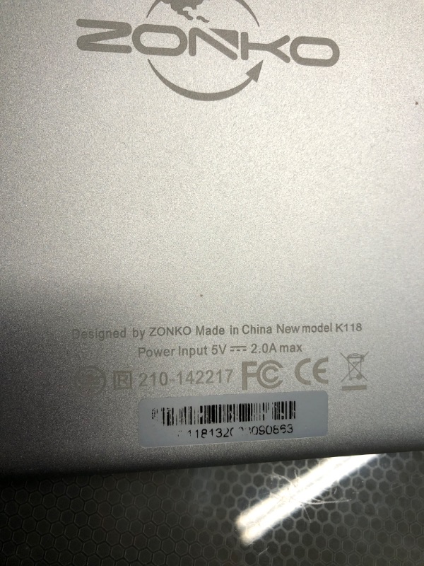 Photo 1 of **NON-REFUNDABLE, PARTS ONLY**TURNS ON** ZONKO 2024 Latest 2 in 1 Tablet 10 inch 4G Phone Call with Dual Sim Card Slot, 4GB+64GB Storage(Support 512GB Expand), Octa-Core Processor,13MP Camera, WiFi Tablet with Keyboard Mouse Stylus(Silver)