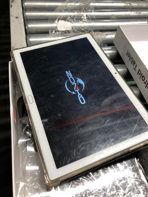 Photo 1 of **NON-REFUNDABLE, PARTS ONLY**TURNS ON** ZONKO 2024 Latest 2 in 1 Tablet 10 inch 4G Phone Call with Dual Sim Card Slot, 4GB+64GB Storage(Support 512GB Expand), Octa-Core Processor,13MP Camera, WiFi Tablet with Keyboard Mouse Stylus(Silver)