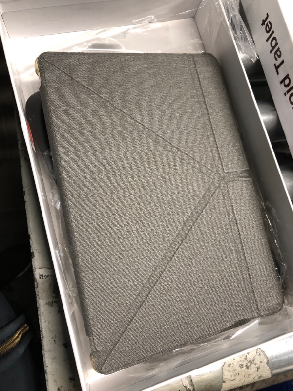 Photo 1 of **NON-REFUNDABLE, PARTS ONLY**TURNS ON** ZONKO 2024 Latest 2 in 1 Tablet 10 inch 4G Phone Call with Dual Sim Card Slot, 4GB+64GB Storage(Support 512GB Expand), Octa-Core Processor,13MP Camera, WiFi Tablet with Keyboard Mouse Stylus(Silver)