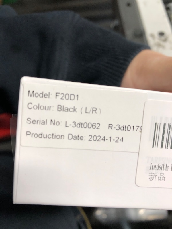 Photo 1 of **PARTS ONLY NON REFUNDABLE**NON FUNCTIONAL**
Invisible Hearing Aids, CIC Digital Rechargeable Hearing Aids for Seniors & Adults with Noise Cancelling,Portable For Adults Small and Tiny (Black)