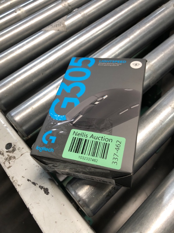 Photo 1 of Logitech G305 LIGHTSPEED Wireless Gaming Mouse, Hero 12K Sensor, 12,000 DPI, Lightweight, 6 Programmable Buttons, 250h Battery Life, On-Board Memory, PC/Mac - Black