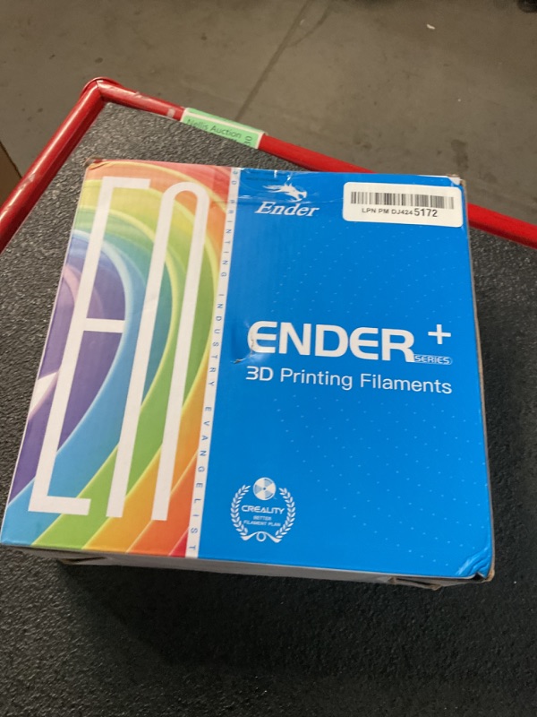 Photo 1 of Creality 3D Printer Filament 1.75mm, Rainbow Upgrade PLA+ Filament Strong Toughness No-Tangling Vacuum Packaging 3D Printing Filament Fit Most 3D Printers, 1kg Spool, Accuracy +/- 0.02mm, Multi-Color