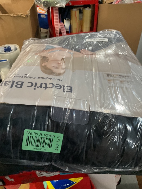 Photo 1 of (FAIR) Electric Blanket Heated Throw,Double-Sided Flannel?Sherpa Electric Throw with1-9 hrs Timer Auto-Off & 8 Heating Levels,ETL Certification,Machine Washable,Heated Protection Ultra Soft Warm