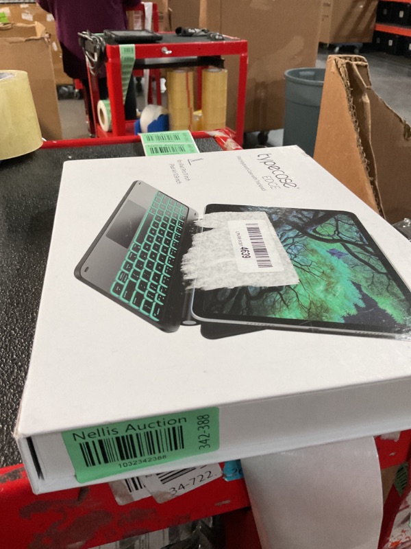 Photo 1 of typecase Edge Keyboard Case for iPad Air 11-inch (2024 M2)& iPad Pro 11 inch (4th/3rd/2nd/1st Gen),Magic Keyboard for Air 5/4th Gen,Magic Keyboard,Multi-Touch Trackpad,11 Colors Backlight,Carbon Fiber