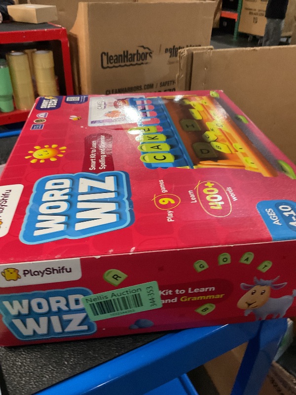 Photo 1 of PlayShifu Educational Word Game-Plugo Letters Kit+App with 9 Learning Games, STEM Toy Gifts for Kids Age 4-8 Phonics, Spellings & Grammar 48 Alphabet Tiles Works with tabs/mobiles Packaging May Vary