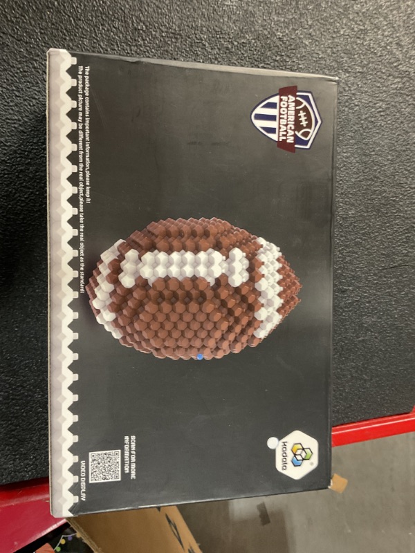Photo 1 of ***NON REFUNDABLE, PARTS ONLY, MAY BE MISSING PIECES***KADELE Football Block Set, Adults challenging STEM Block Decoration, Miniature 3D Educational Toys for 14 15 16 Years and Above, (399 Pieces)