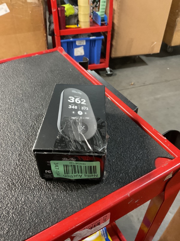 Photo 1 of Blue Tees Golf Ringer - Magnetic Golf GPS Handheld, Touch Screen Display, Water Resistant Golf Distance Range Finder, 40,000+ Preloaded Courses, 10+ Hours Battery, Built-in Magnetic Strip