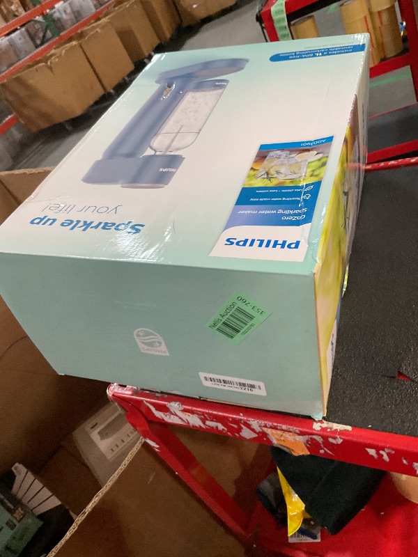 Photo 1 of PHILIPS Sparkling Water Maker Soda Maker Soda Streaming Machine for Carbonating with 1L Carbonating Bottle, Seltzer Fizzy Water Maker, Compatible with Any Screw-in 60L CO2 Carbonator(NOT Included)