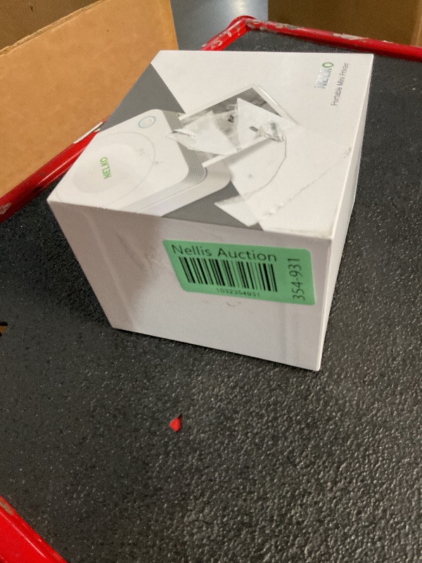 Photo 1 of Nelko Sticker Printer, PM230 Print Pod Mini Printer Bluetooth Portabel Sticker Maker with 3 Rolls Paper, Print Pods Mini Printer with Multiple Templates for Phone & Tablet, White