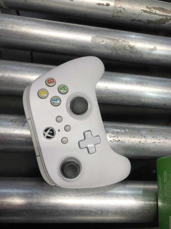Photo 1 of ***USED - MISSING CHARGER - UNABLE TO TEST***
PowerA Wired Controller for Xbox Series X|S - White, gamepad, video game / gaming controller, works with Xbox One