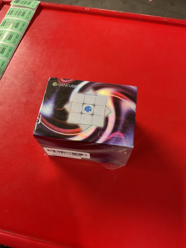 Photo 1 of **NOT IN ORIGINAL PACKAGING** Rubik’s Cube, 3x3 Magnetic Speed Cube For Super Fast Solves, Twisting Fidget Toy, Challenging Brain Teaser & Sensory Puzzle for Adults, Teens, & Kids, for Ages 8 & Up