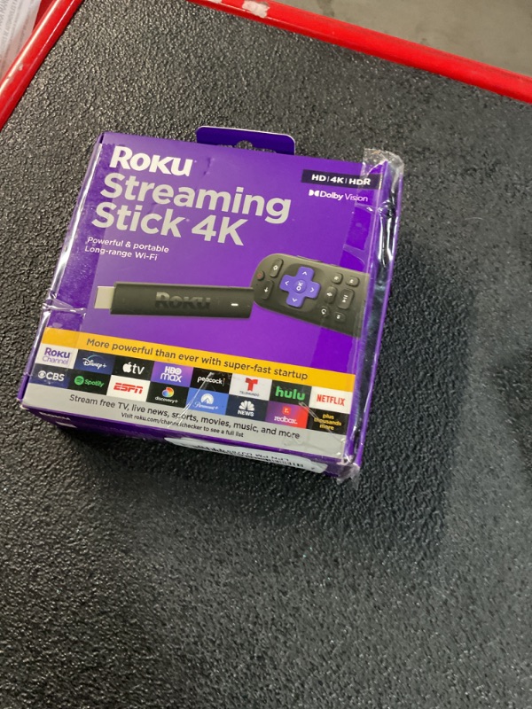 Photo 1 of (FAIR/USED) Roku Streaming Stick 4K Portable Roku Streaming Device 4K/HDR/Dolby Vision