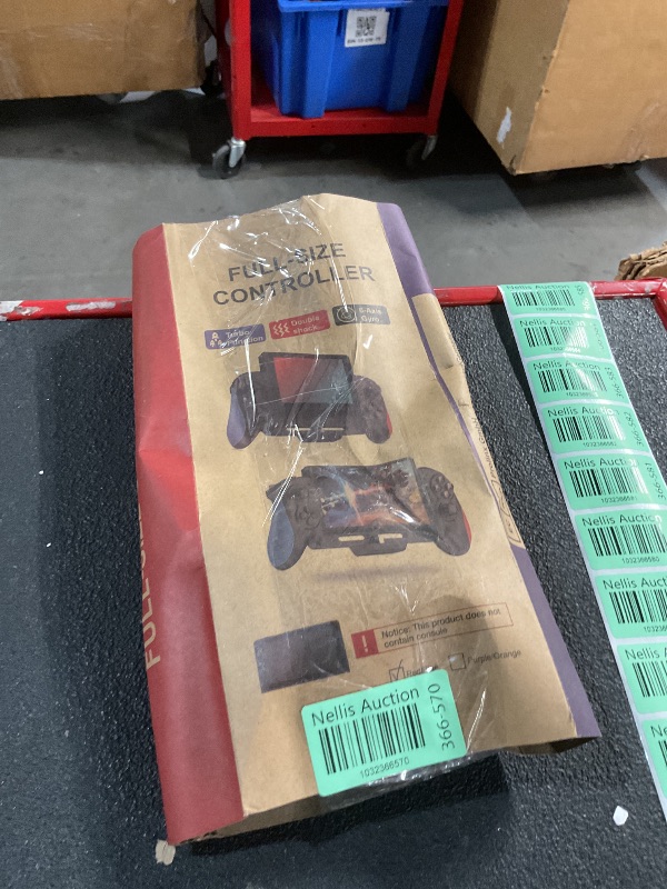 Photo 1 of Gammeefy Switch Controllers, Switch Controller One Piece Joy Pad Replacement for Switch Pro Controller, Switch Controllers Remote Suitable for Big Hand Players with Adjustable TURBO Function