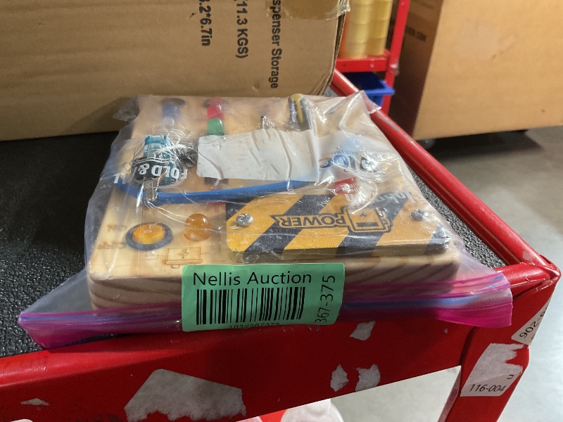 Photo 1 of (BAGGED) Iabedi Busy Board,Montessori Toys for 1-3 Years Old, Wooden Toddler Toys, Autism Sensory Travel Toys, Ideal Gift for 1+ Year Old Boys (Busy Board Plus V2)