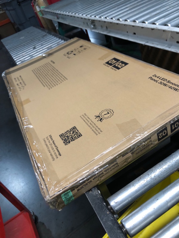 Photo 1 of Sunco 2x4 LED Flat Panel Light Drop Ceiling Office Shop Commercial Warehouse Fixture, 6500 Lumens, Selectable Features, 30W/40W/50W, 4000K/5000K/6000K, Dimmable (0-10V), Dustproof ETL 2 Pack