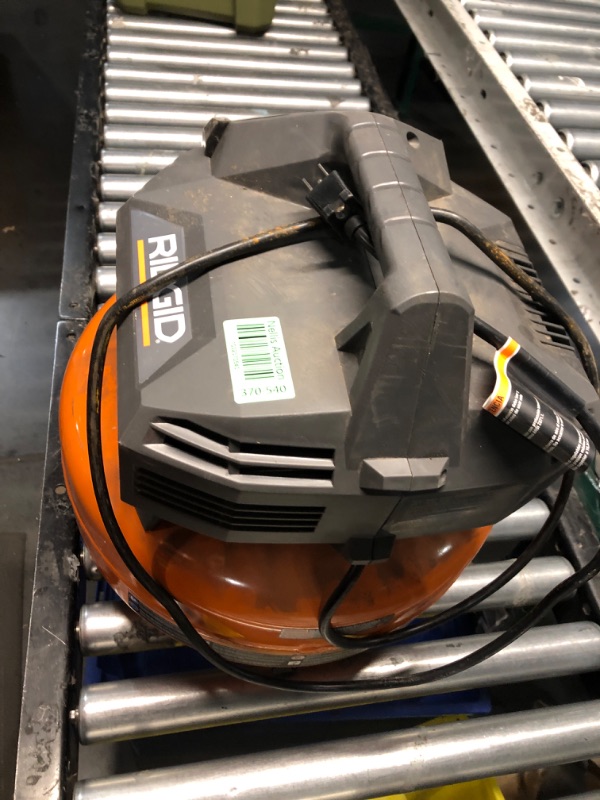 Photo 4 of **DIRTY**RDGD 6 gal. 150 PSI Portable Electric Pancake Air Compressor