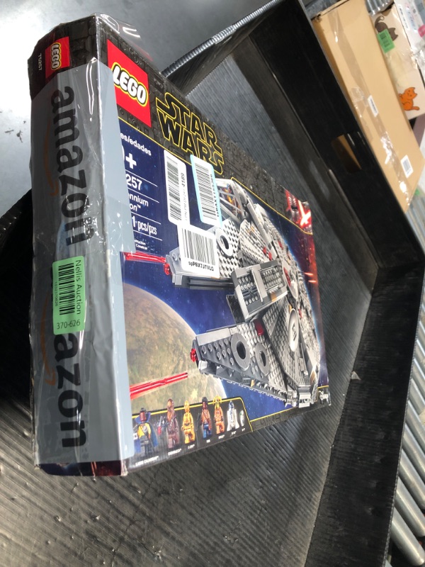 Photo 1 of LEGO Star Wars Millennium Falcon 75257 Building Set - Starship Model with Finn, Chewbacca, Lando Calrissian, Boolio, C-3PO, R2-D2, and D-O Minifigures, The Rise of Skywalker Movie Collection