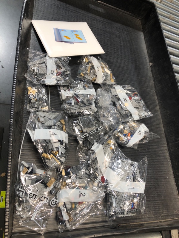 Photo 1 of LEGO Star Wars Millennium Falcon 75257 Building Set - Starship Model with Finn, Chewbacca, Lando Calrissian, Boolio, C-3PO, R2-D2, and D-O Minifigures, The Rise of Skywalker Movie Collection