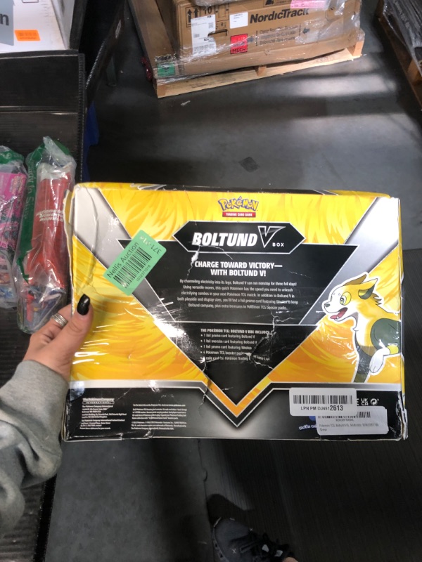 Photo 1 of ***OPENED FOR INSPECTION, NON REFUNDABLE***Pokémon TCG: Boltund V Box, Multicolor, 820650851186
