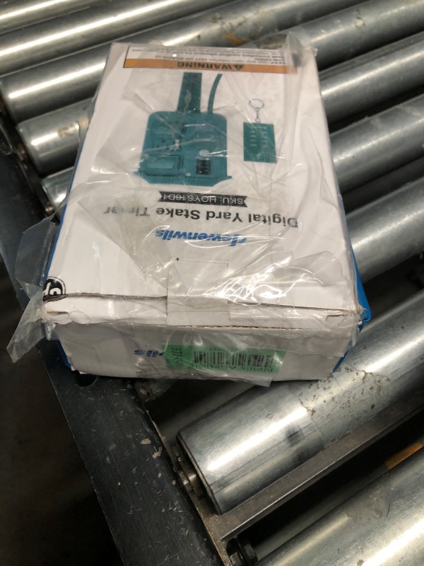 Photo 1 of DEWENWILS Outdoor Power Stake Timer Waterproof, 100FT Wireless Remote Control, 6 Grounded Outlets, 6FT Extension Cord, Photocell Dusk to Dawn for Lights, Garden, UL Listed