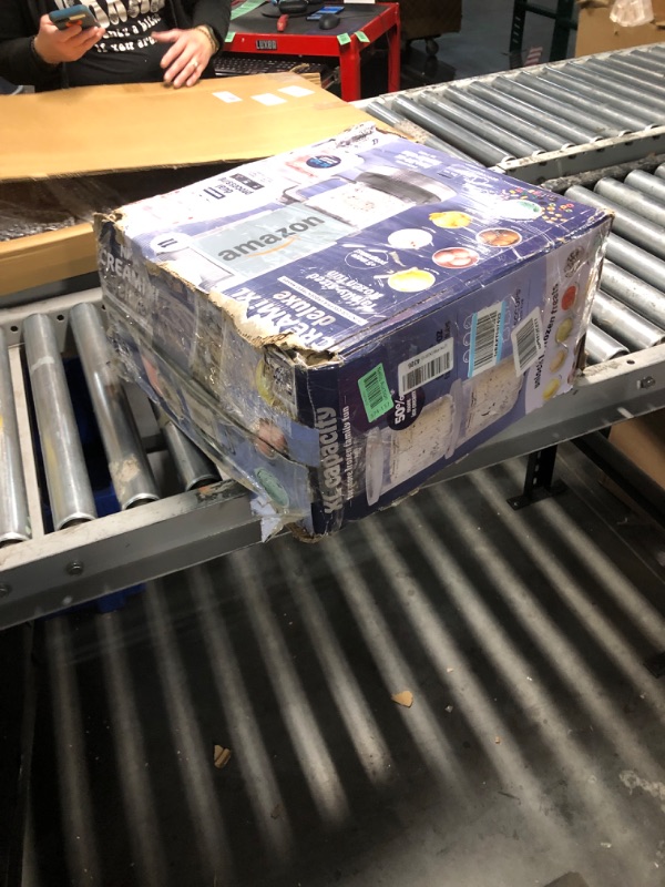 Photo 1 of Ninja CREAMi Deluxe Ice Cream & Frozen Treat Maker for Ice Cream, Sorbet, Milkshakes, Frozen Yogurt, & More, 11-in-1, XL Capacity, Silver, Includes (2) Family-Sized 24 oz. Tubs