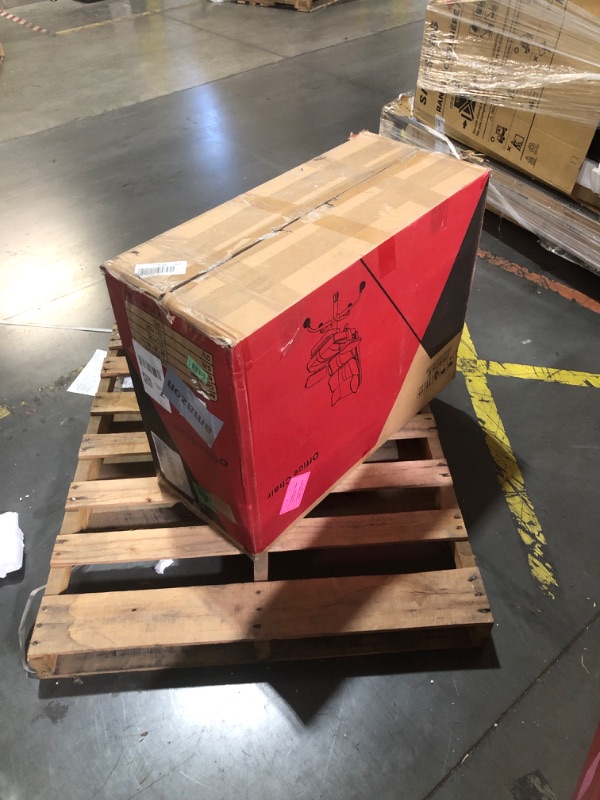 Photo 1 of Efomao Fabric Office Chair, Big and Tall Office Chair 400 lb Weight Capacity, High Back Executive Office Chair with Foot Rest, Ergonomic Office Chair for Back Pain Relief, Gray