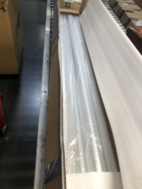 Photo 1 of ONLYLUX 8 Foot Led Lights, T8 96" 45Watt FA8 Single Pin LED Shop Lights 5850LM, Ballast Bypass, 6000k, F96 8ft Led Bulbs Fluorescent Replacement,Workshop, Warehouse, Clear Cover(12 Pack)