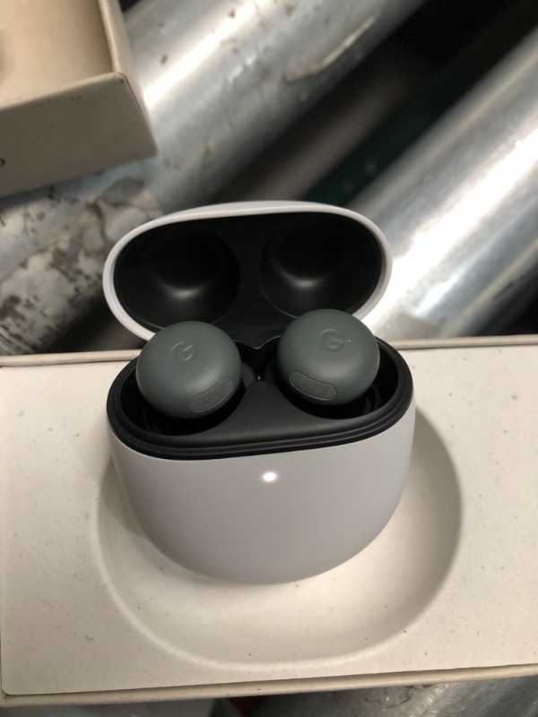 View 3 of Google Pixel Buds Pro 2 - Wireless Earbuds with Active Noise Cancellation – Bluetooth Headphones - Hazel