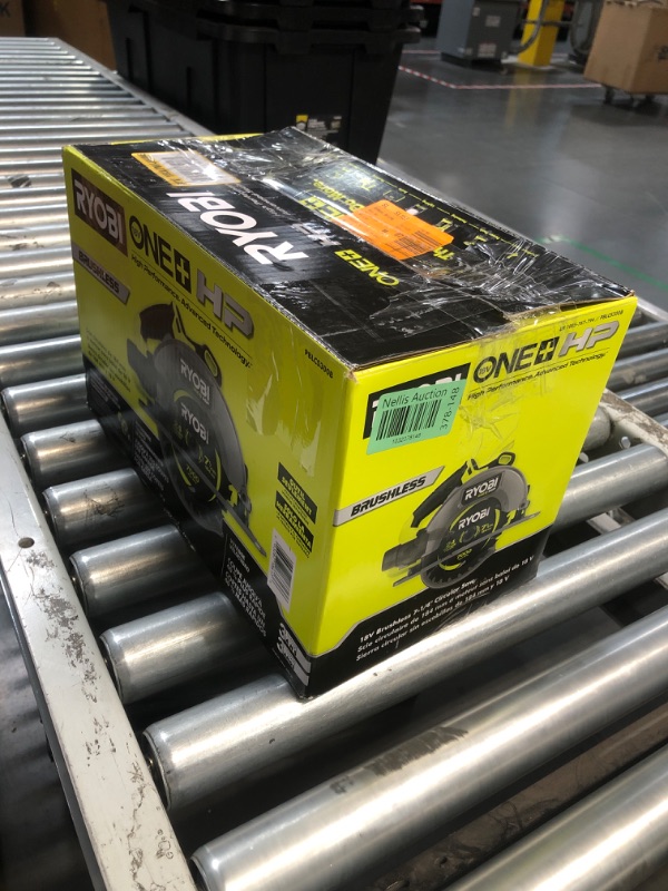 Photo 1 of RYOBI ONE+ HP 18V Brushless Cordless 7-1/4 in. Circular Saw (Tool Only) PBLCS300B