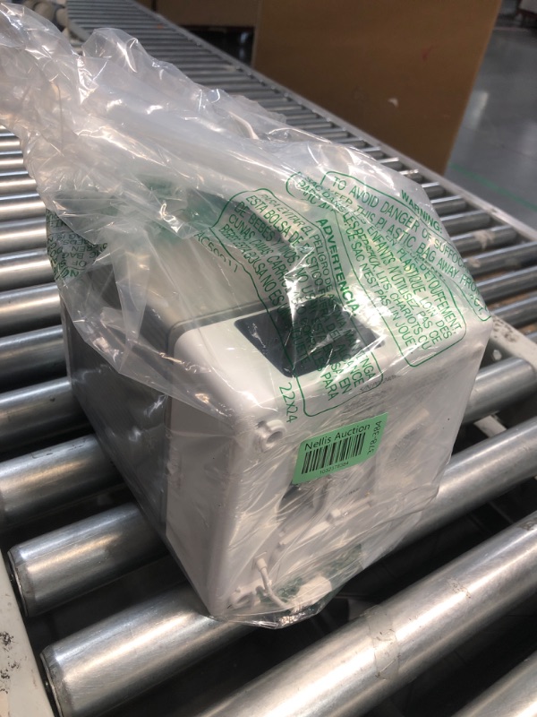 Photo 1 of oneisall Automatic Cat Feeder for 2 Cats, 20 Cups/5L Automatic Cat Food Dispenser for Small Pets Indoor, Timed Cat Feeder for Dry Food(White)