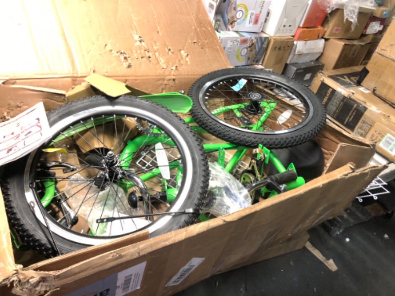 Photo 5 of ***USED - MISSING A DRIVE WHEEL - SEE PICTURES***
VEVOR Folding Adult Tricycle, 20-Inch Adult Folding Trikes, Carbon Steel 3 Wheel Cruiser Bike with Large Basket & Adjustable Seat, Shopping Picnic Foldable Tricycles for Women, Men, Seniors (Green)